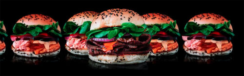 Burgermenü für 2 Personen