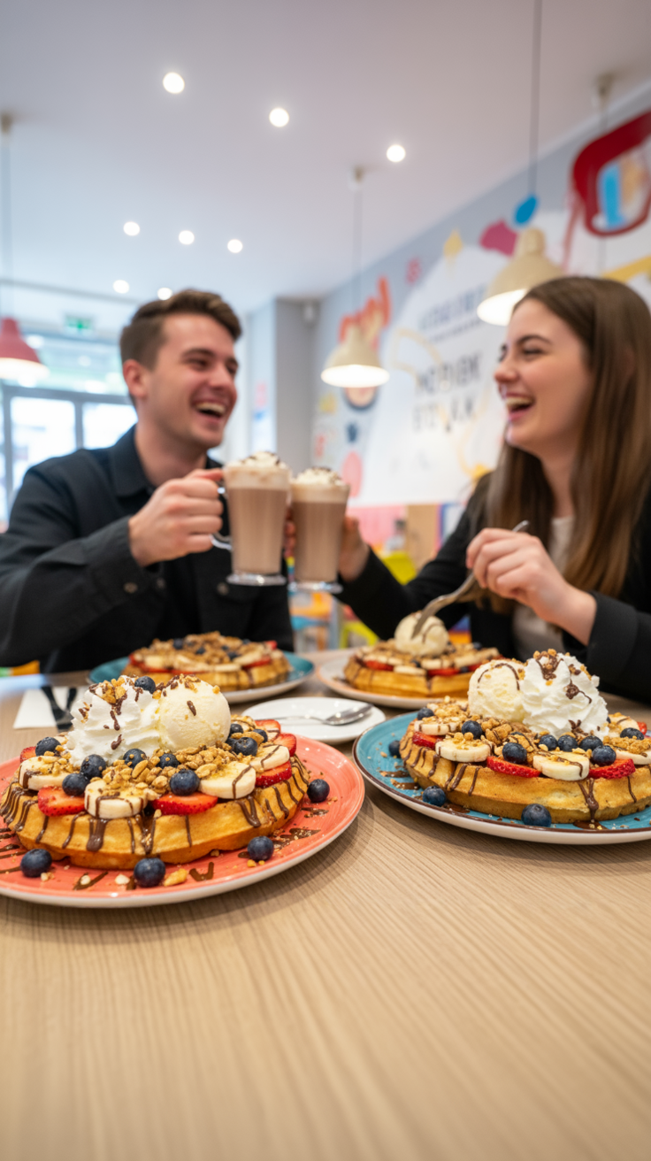 2 x WonderWaffeln mit Heißgetränk nach Wahl – Bild 2