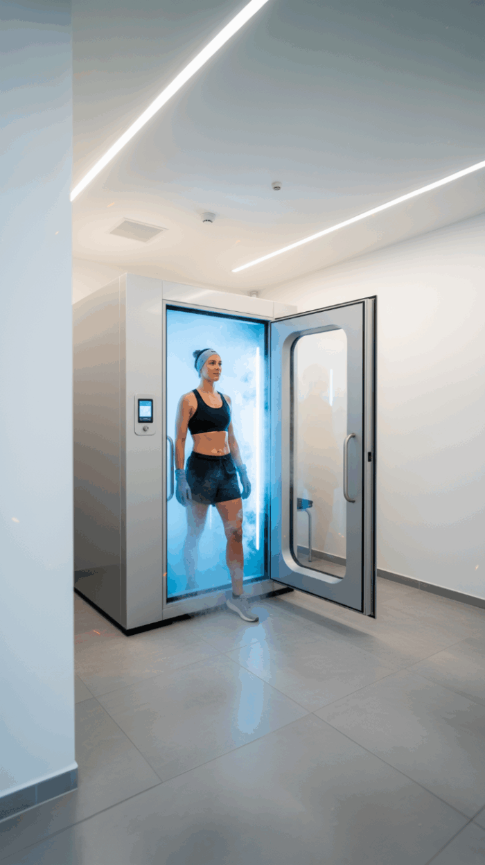 Kältekammer, Stoffwechselanalyse und 3D-Bodyscan – Bild 2