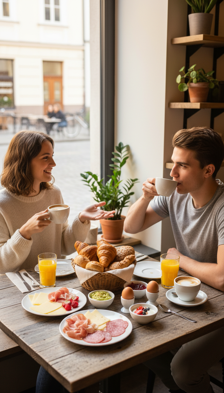 Etagere Frühstück inkl. Heißgetränke für bis zu 4 Personen – Bild 2