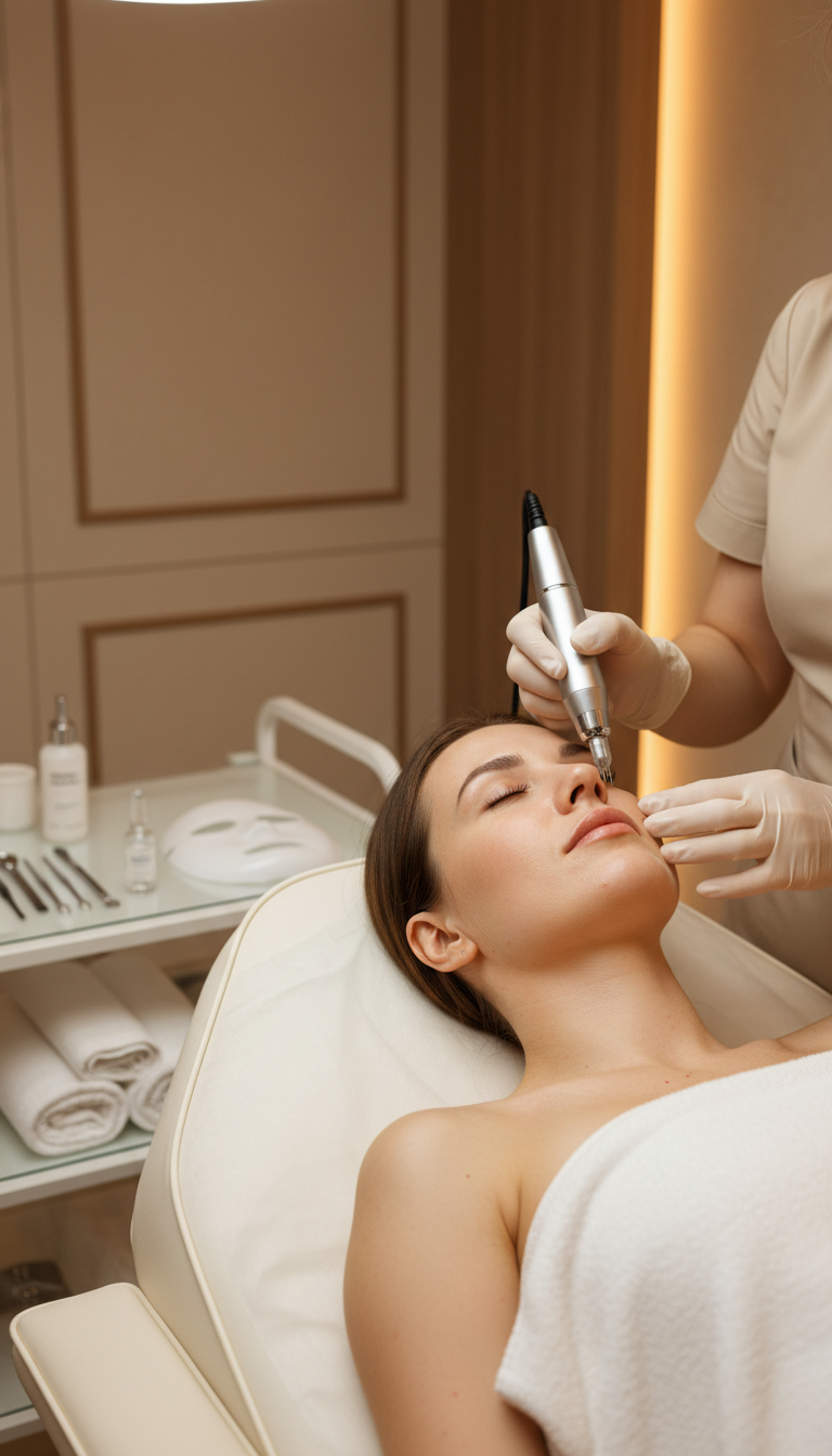 Microneedling-Behandlungen mit Kollagen und Maske – Bild 2