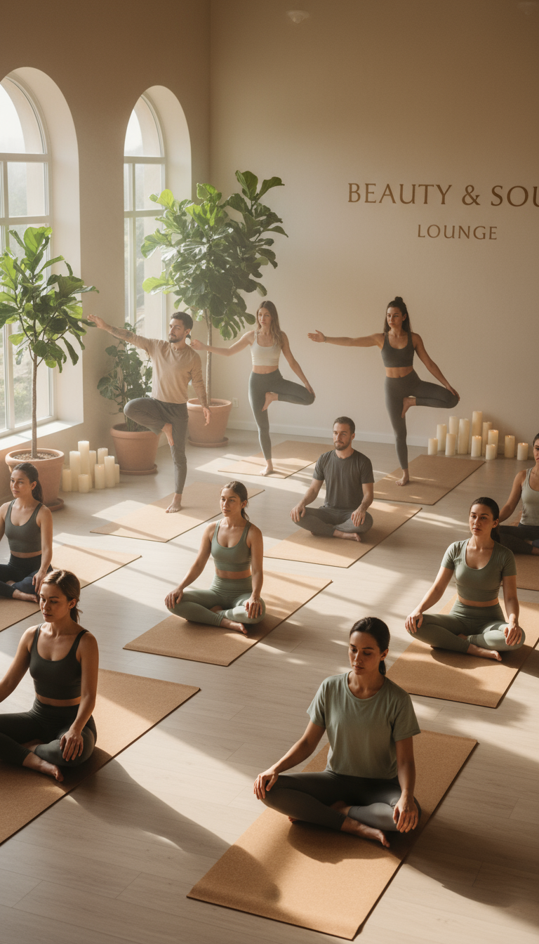 60-minütige Yoga-Stunde – Bild 2