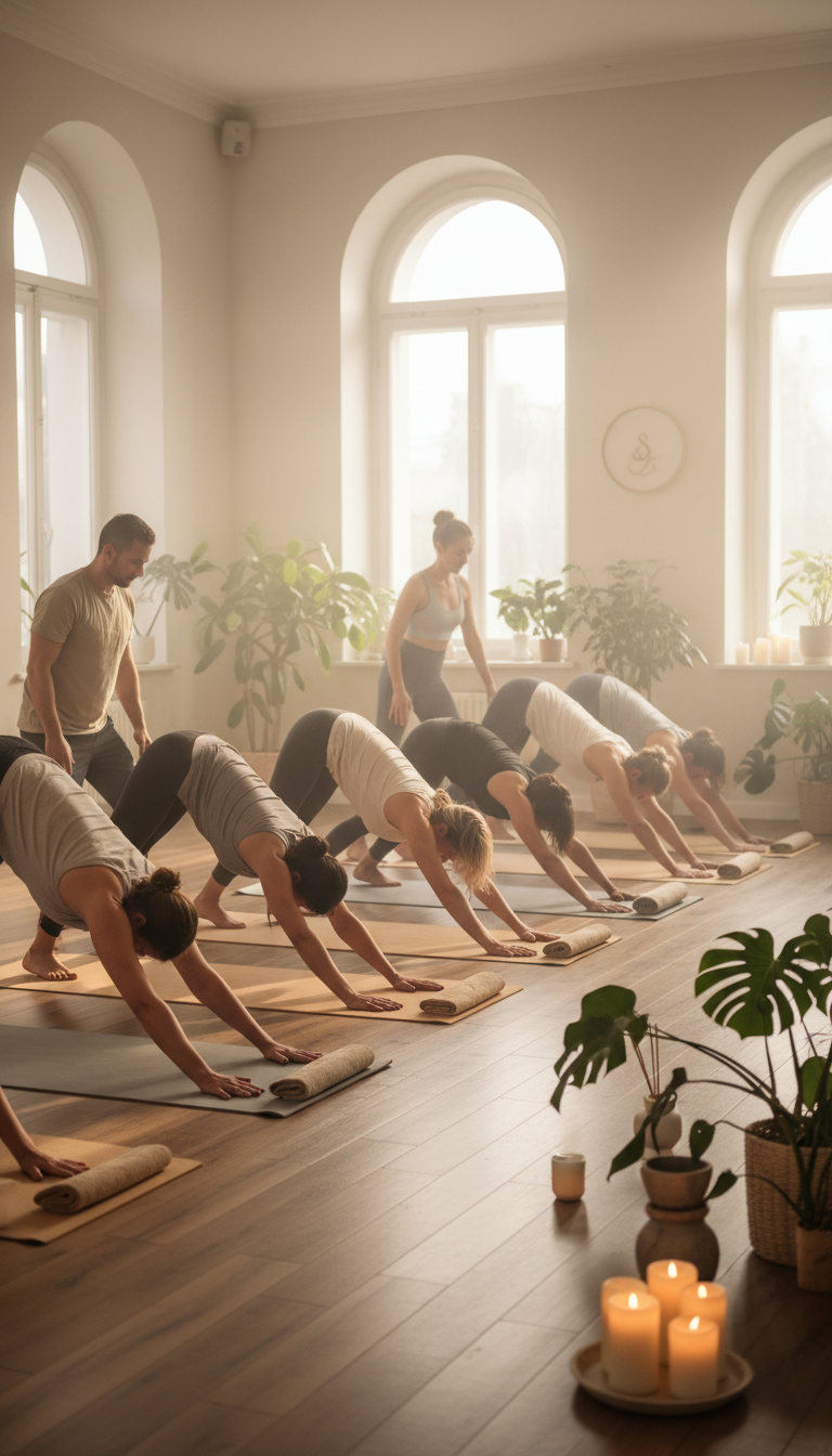 60-minütige Yoga-Stunde – Bild 3