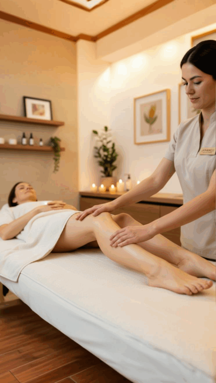 30-minütige Lymphdrainage für die Beine – Bild 2