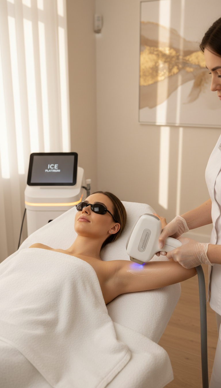 Haarentfernung mit ICE Diodenlaser – Bild 2