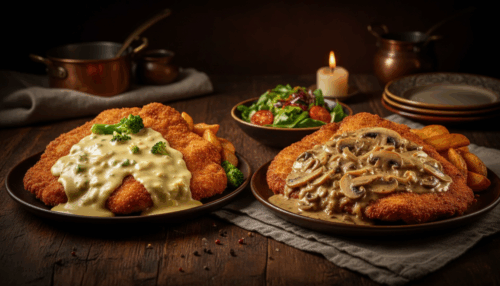 2 Schnitzel nach Wahl