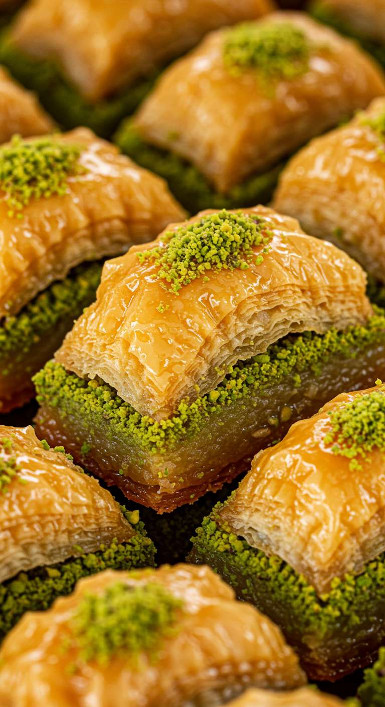 Baklava Mix Box (20 Stück) und Heißgetränk – Bild 4