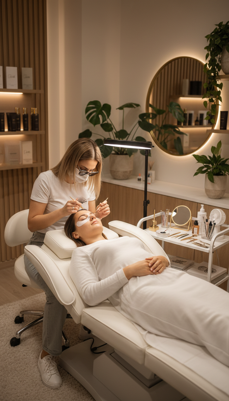 Wimpernverlängerung mit der Volumentechnik – Bild 2