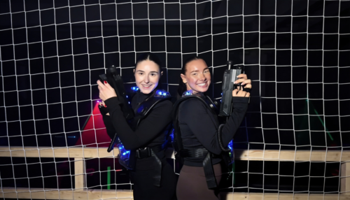 Jumparea, Ninja Parcours und Lasertag Spiele