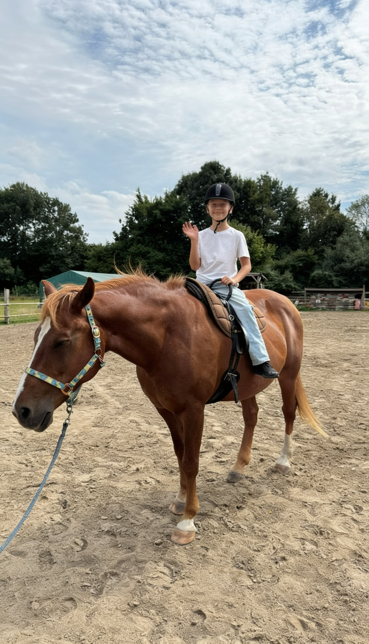 Pony-Erlebnis für bis zu 2 Kinder mit personalisiertem Schlüsselanhänger – Bild 5
