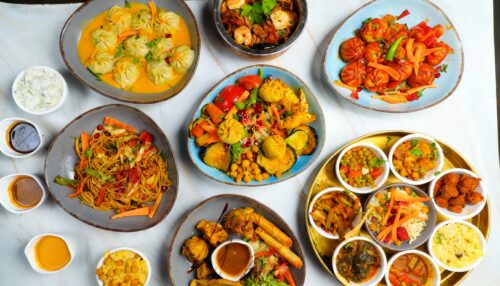 Nepalesische Tapas für bis zu 4 Personen