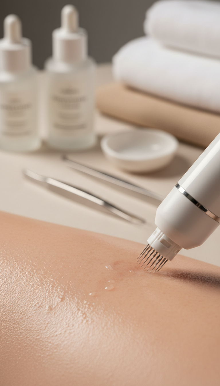 Microneedling-Gesichtsbehandlung – Bild 4