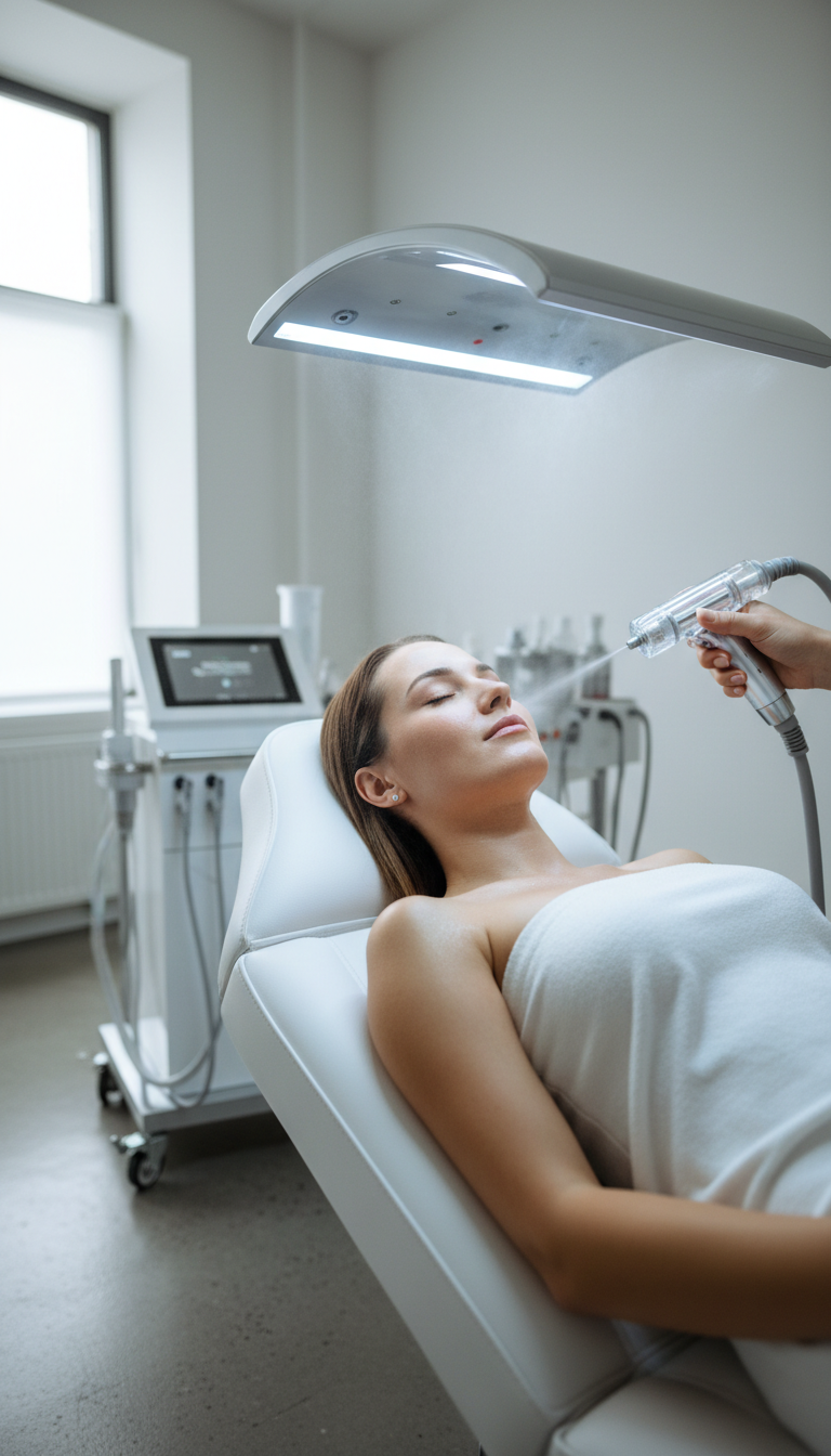 Aquafacial mit Jet Peel und Lichttherapie – Bild 2