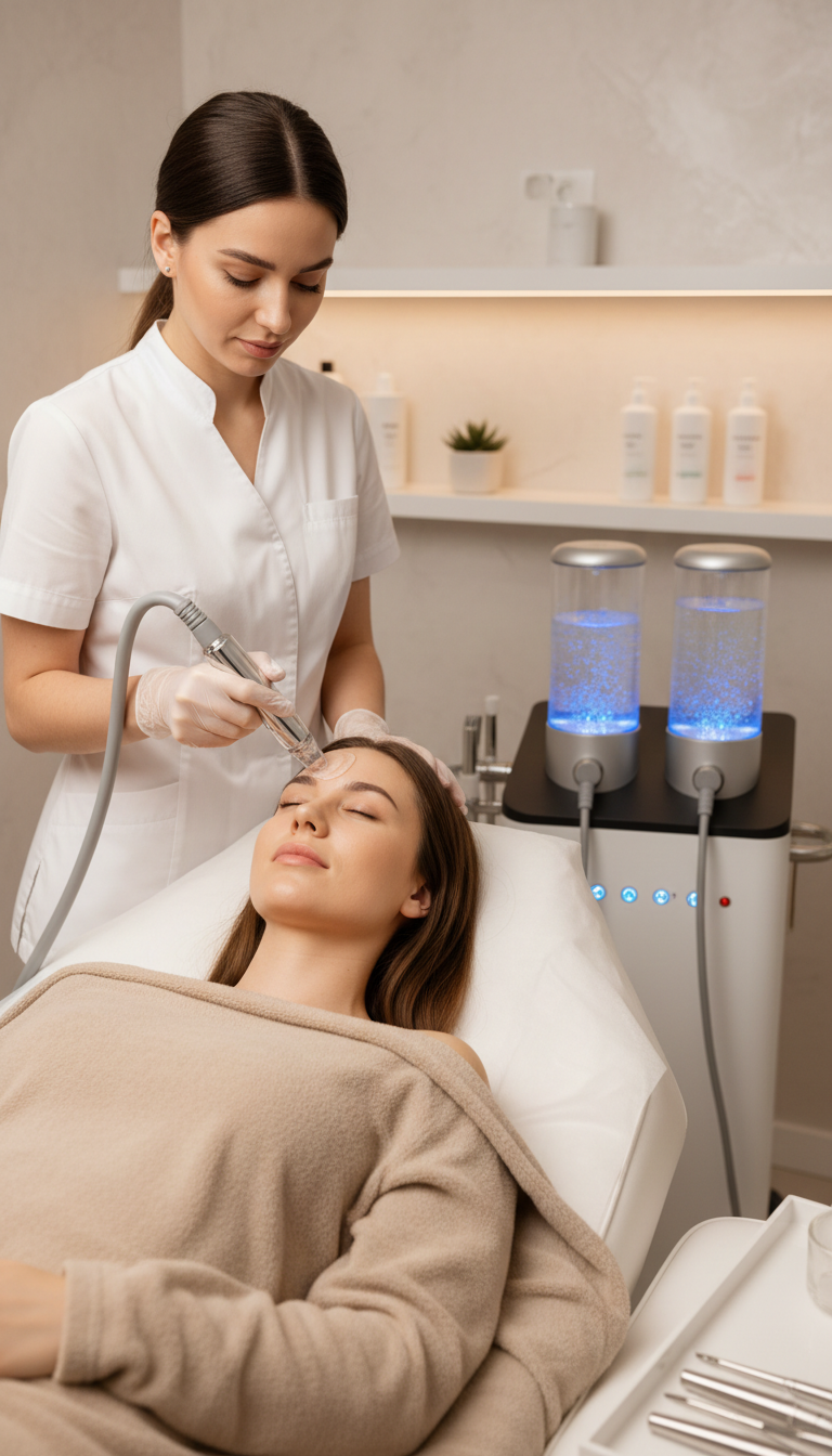 Hydrogen- und Aqua-Facial-Gesichtsbehandlung – Bild 2