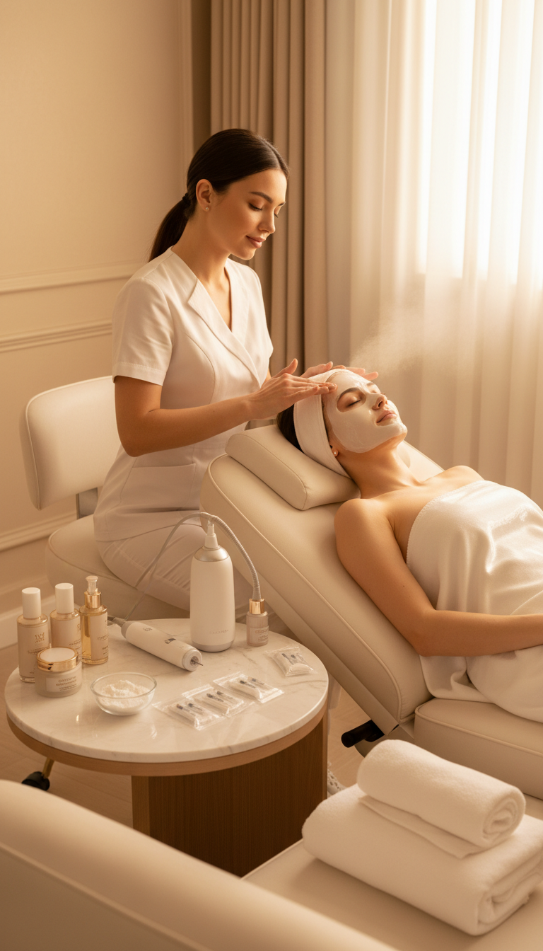 Kosmetisches Microneedling für Gesicht, Hals und Dekolleté – Bild 4