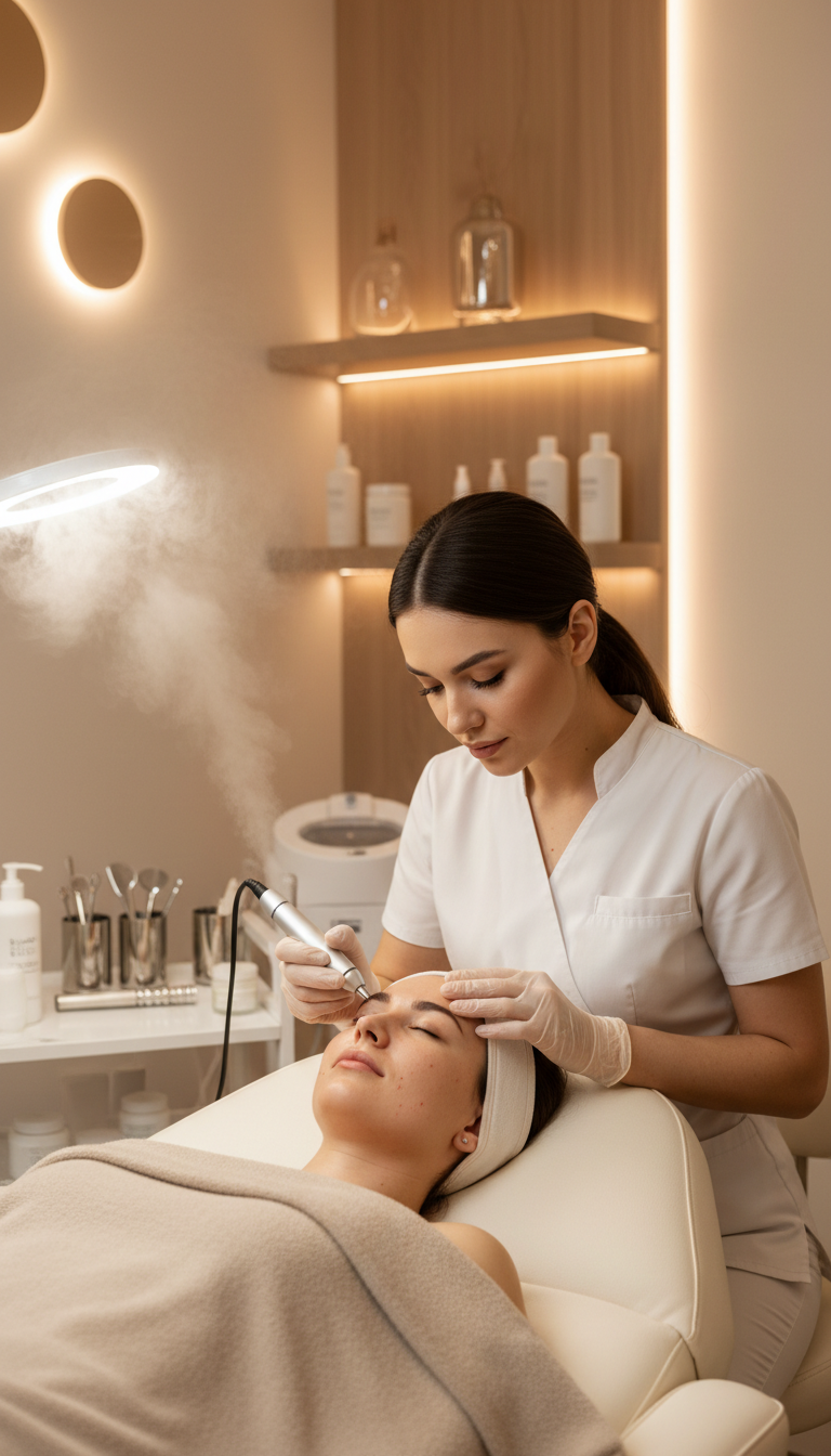 Kosmetisches Microneedling für Gesicht, Hals und Dekolleté – Bild 2