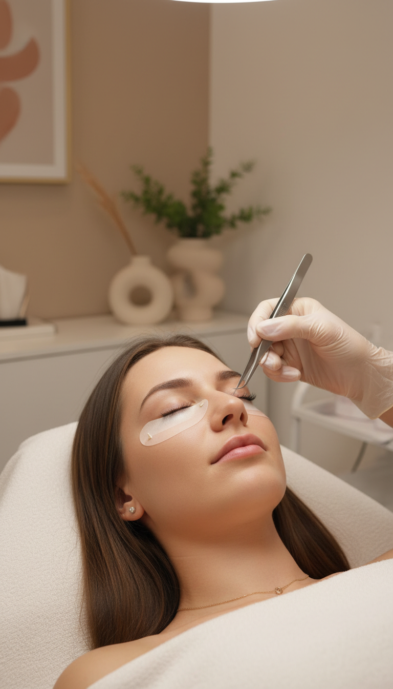 Wimpernverlängerung und Auffüllen – Bild 2