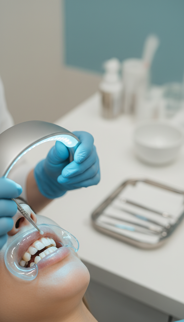 Kosmetisches Zahnbleaching – Bild 2