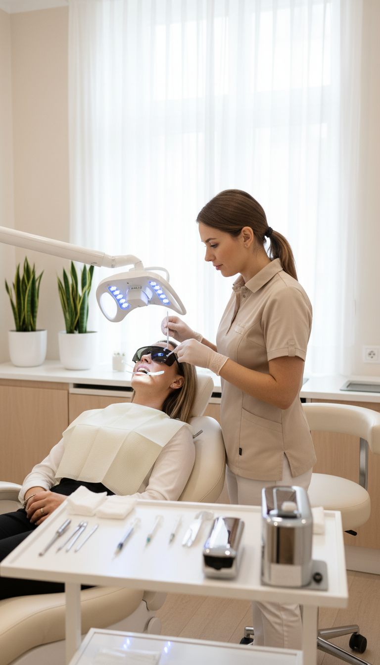 Kosmetisches Zahnbleaching – Bild 3