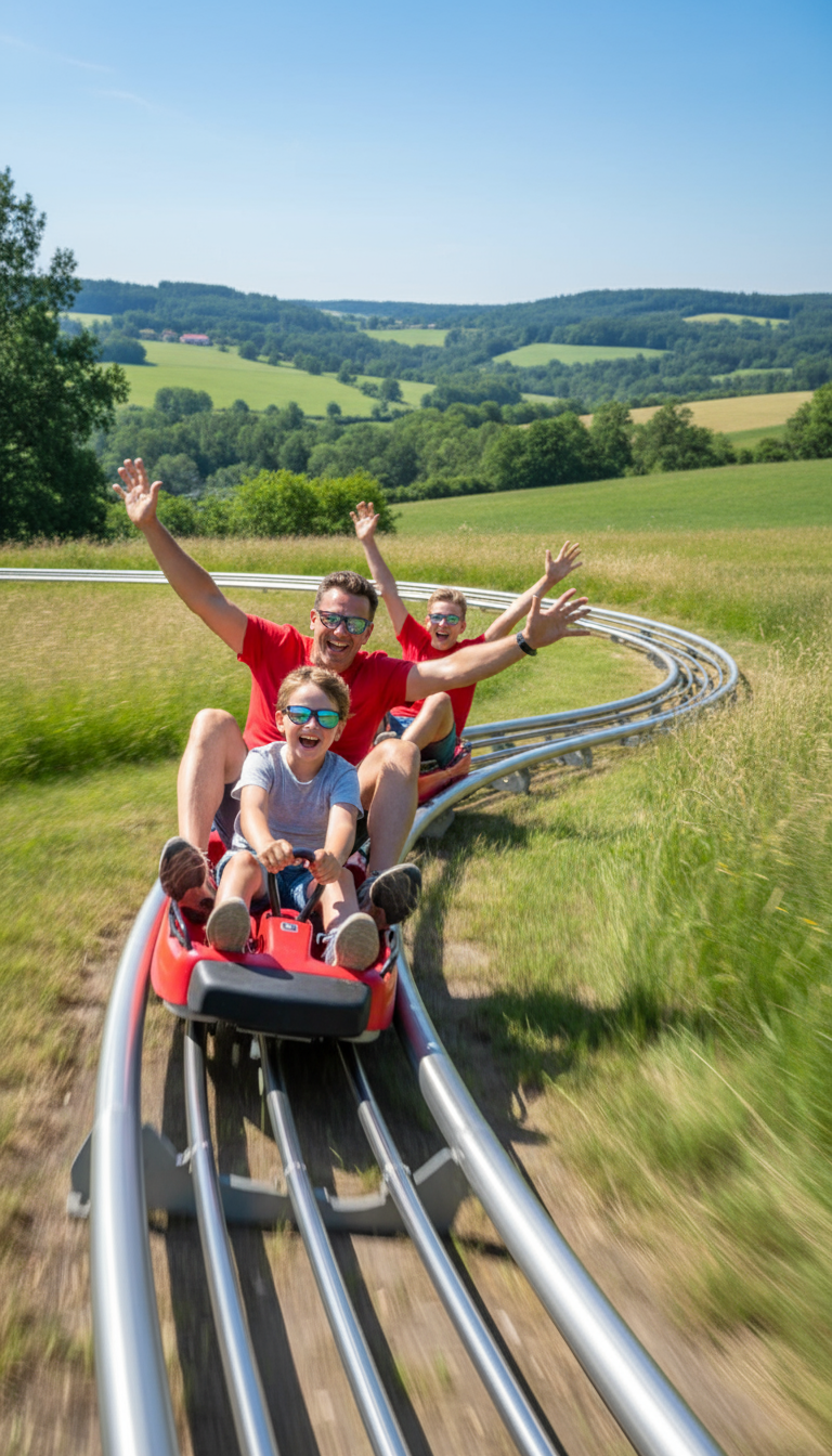 5er- oder 10er-Karte für die Sommerrodelbahn – Bild 2