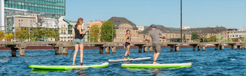 Stand Up Paddling-Verleih für bis zu 6 Personen