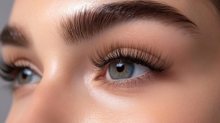 Wimpern- und Augenbrauen-Lifting mit Färben – Bild 2