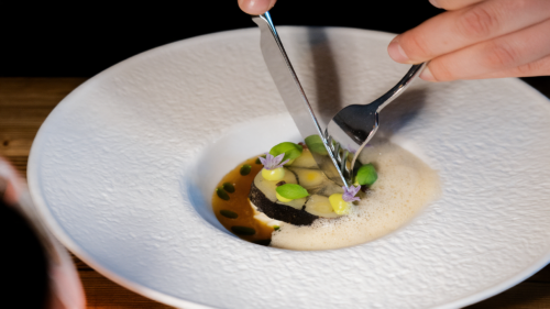 7-Gänge-Menü im Sterne-Restaurant