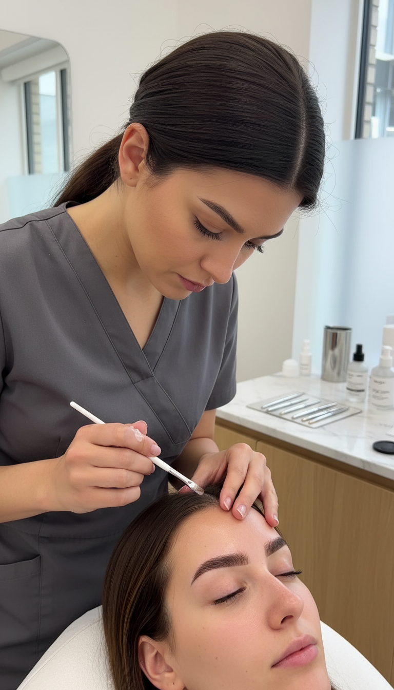 Augenbrauenlifting – Bild 3