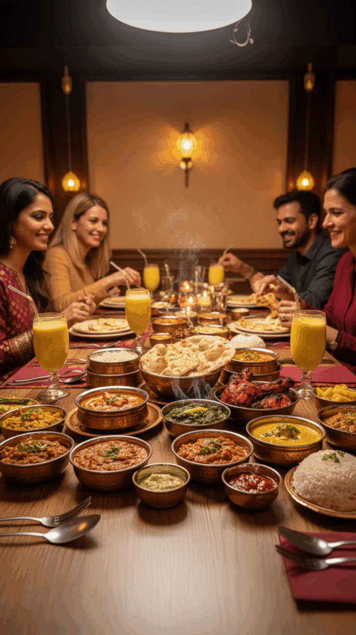 Indisches Table Buffet & Mango Lassi – Bild 2