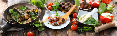 Mediterrane Gerichte & Flammkuchen