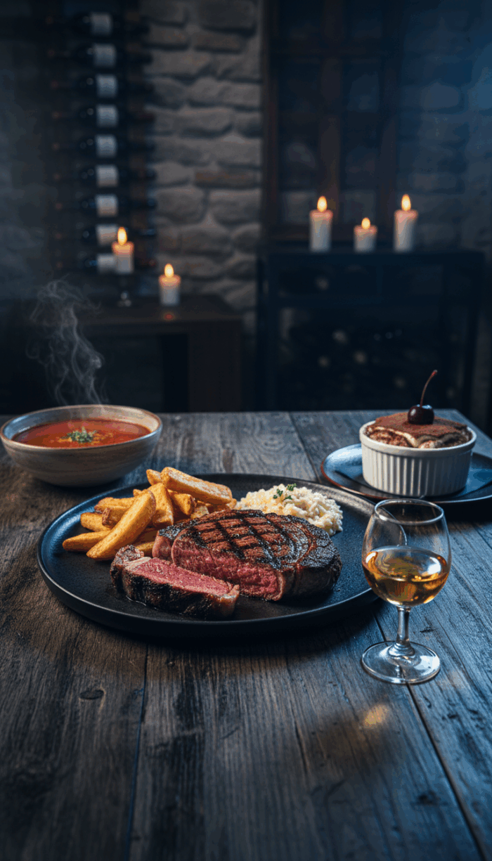 3-Gänge-Steakmenü & Digestif – Bild 2