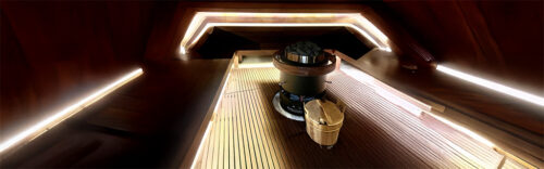 Private Wellness-Oase mit Sauna