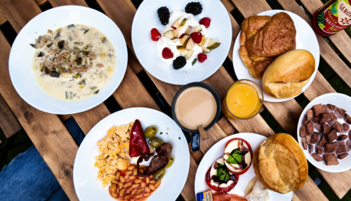 Brunch mit O-Saft & Kaffee Flat für 2 Personen
