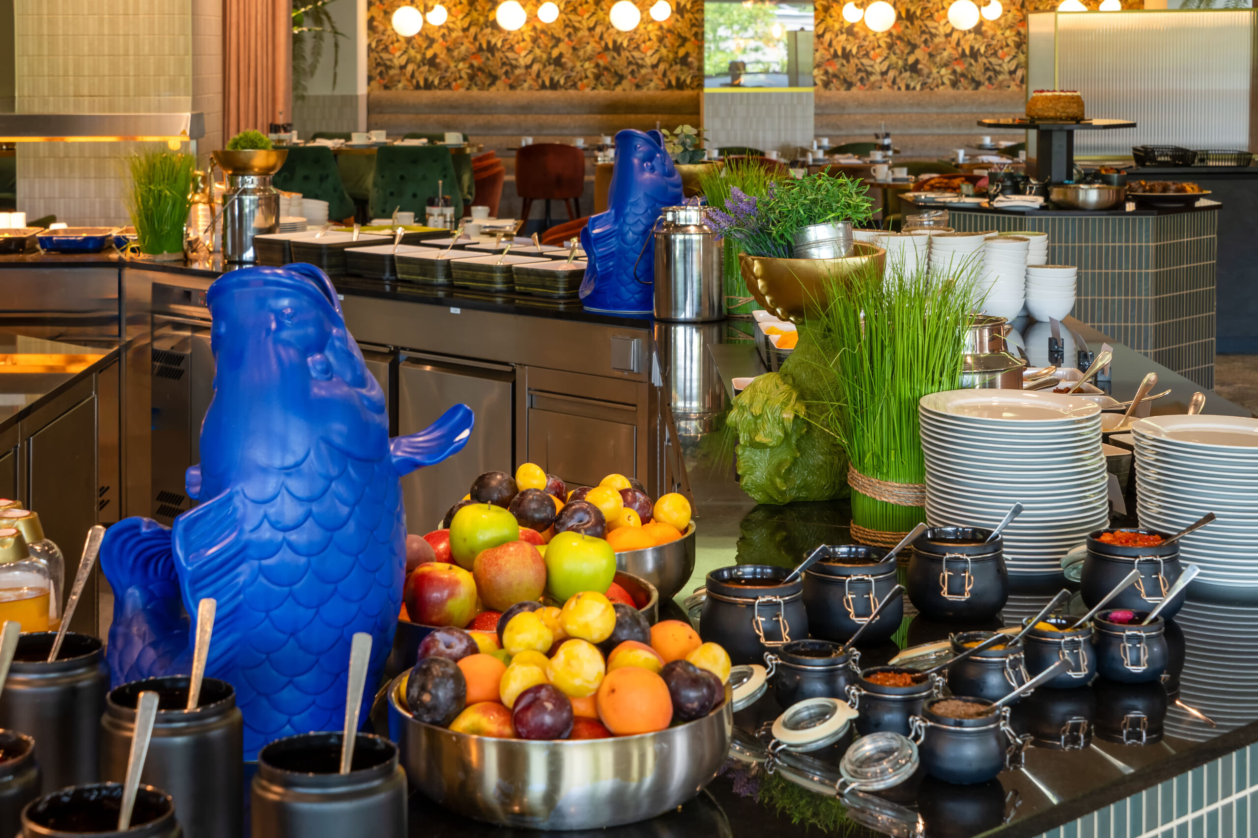 Frühstücksbuffet mit Heißgetränken, Säften & Sekt – Bild 6