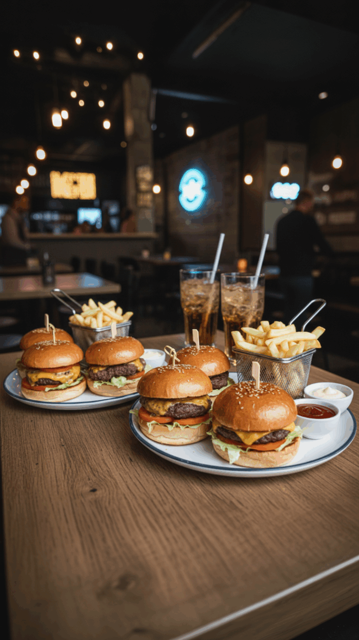 Mini‑Burger‑Menüs für 2 Personen – Bild 2