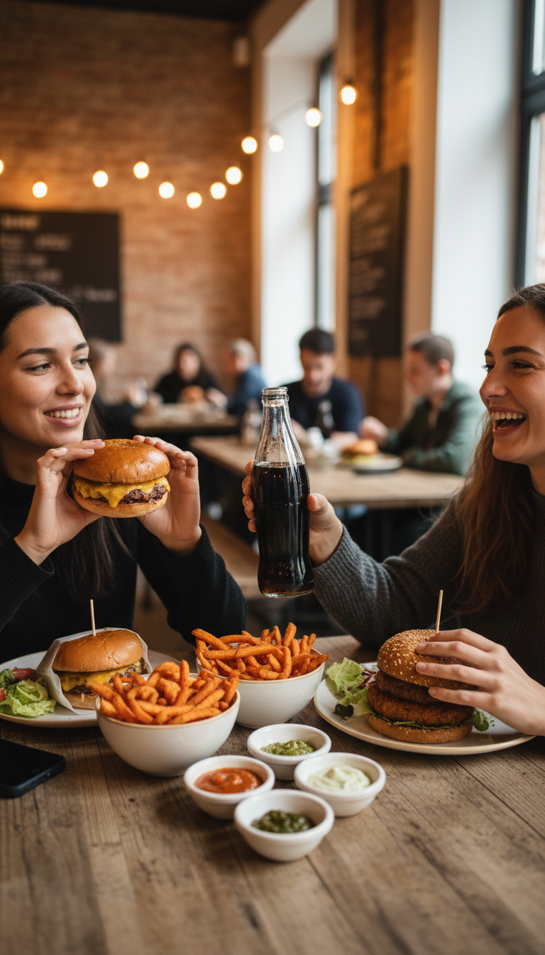 Burger oder Vegan Burger Menü nach Wahl – Bild 3