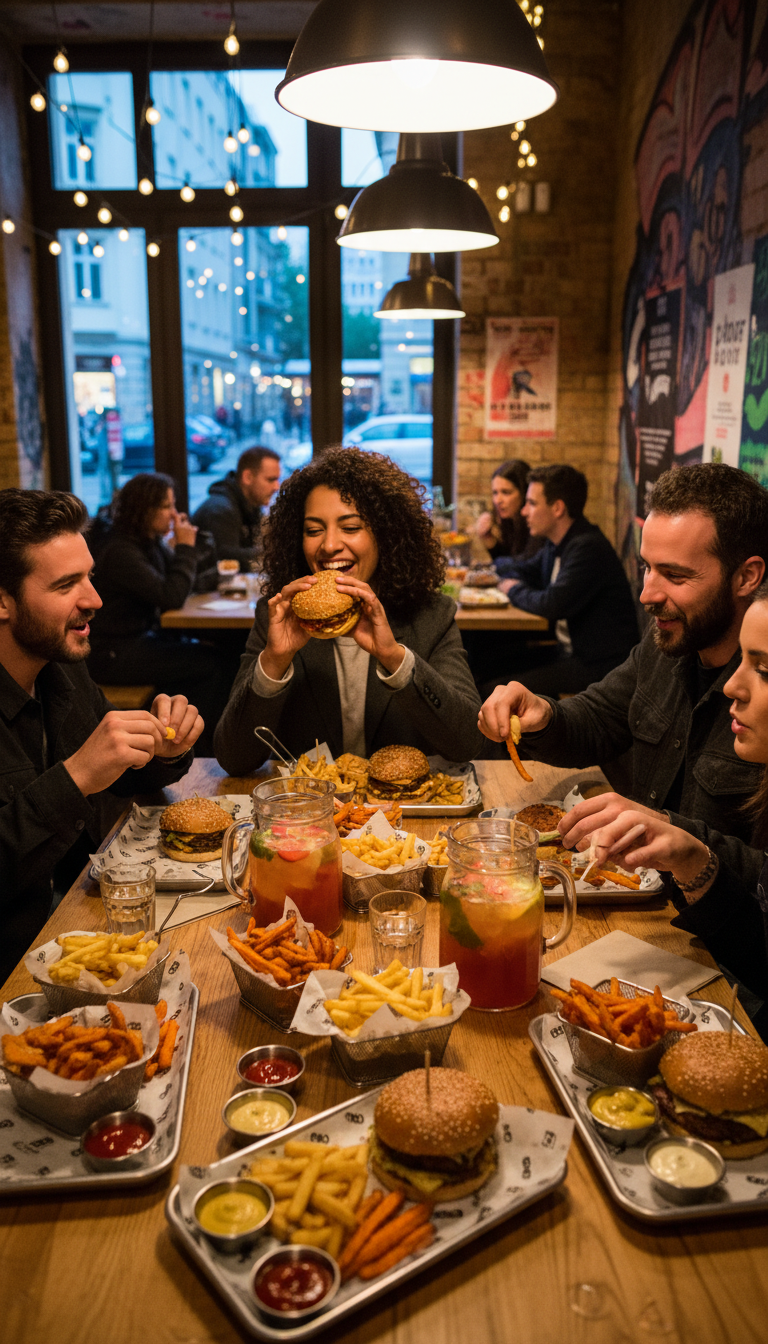 Burger oder Vegan Burger Menü nach Wahl – Bild 4