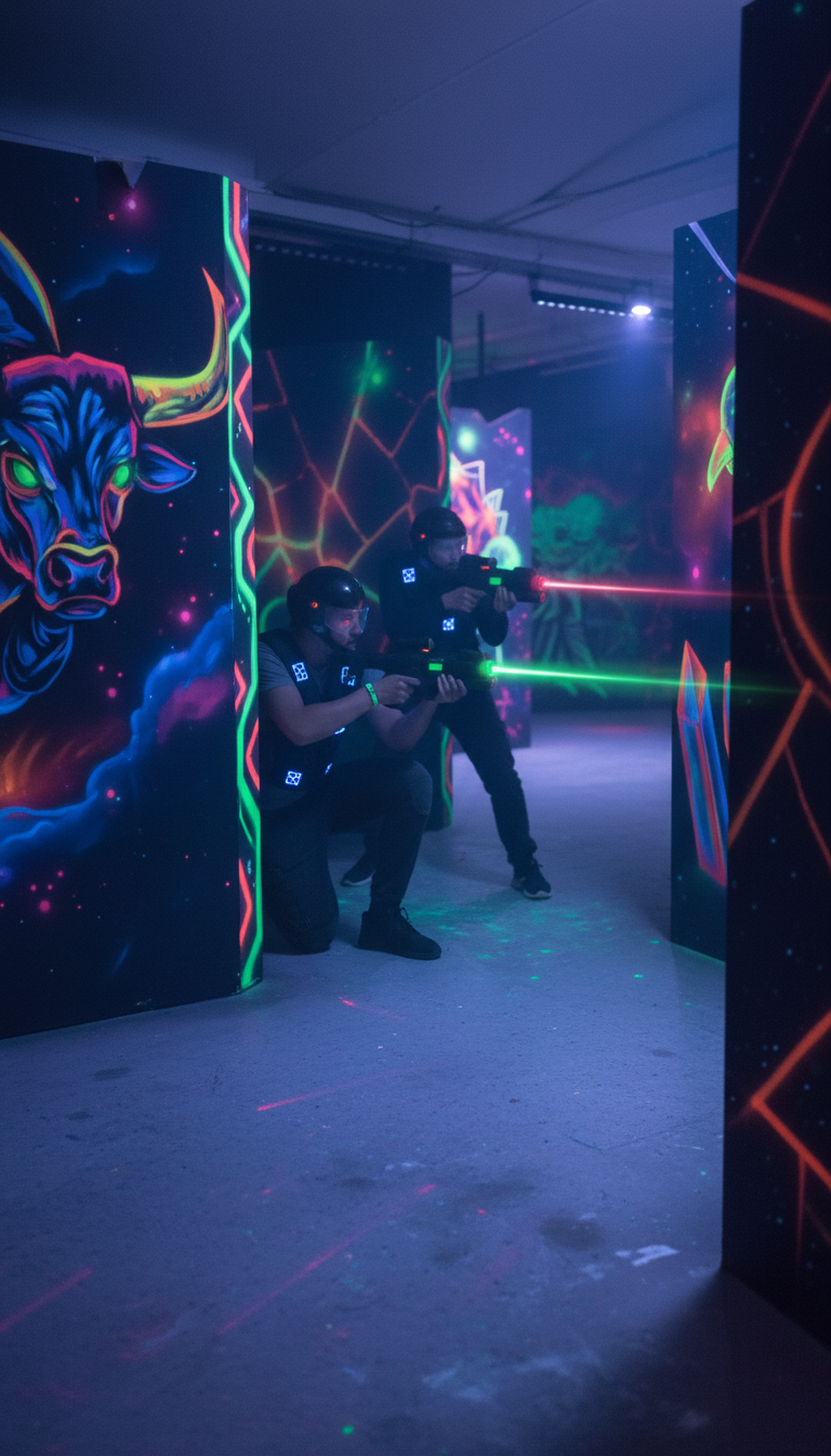 Lasertag-Action für 2 Personen – Bild 4