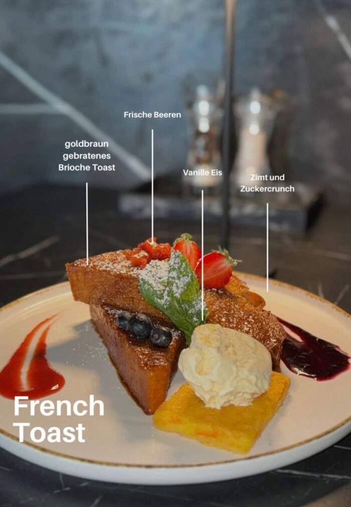 Pancakes oder French Toast & Heißgetränk für 2 Personen – Bild 2