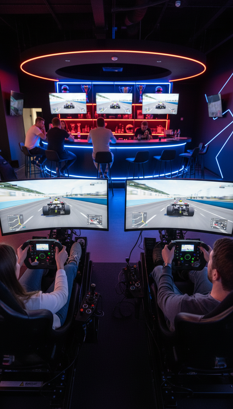 Rennsimulation Full‑Motion SimRacing – Bild 3