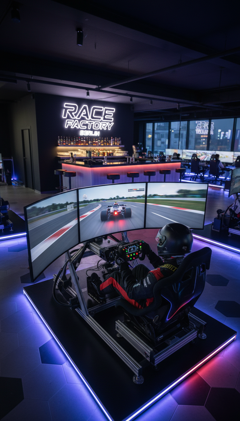 Rennsimulation Full‑Motion SimRacing – Bild 2