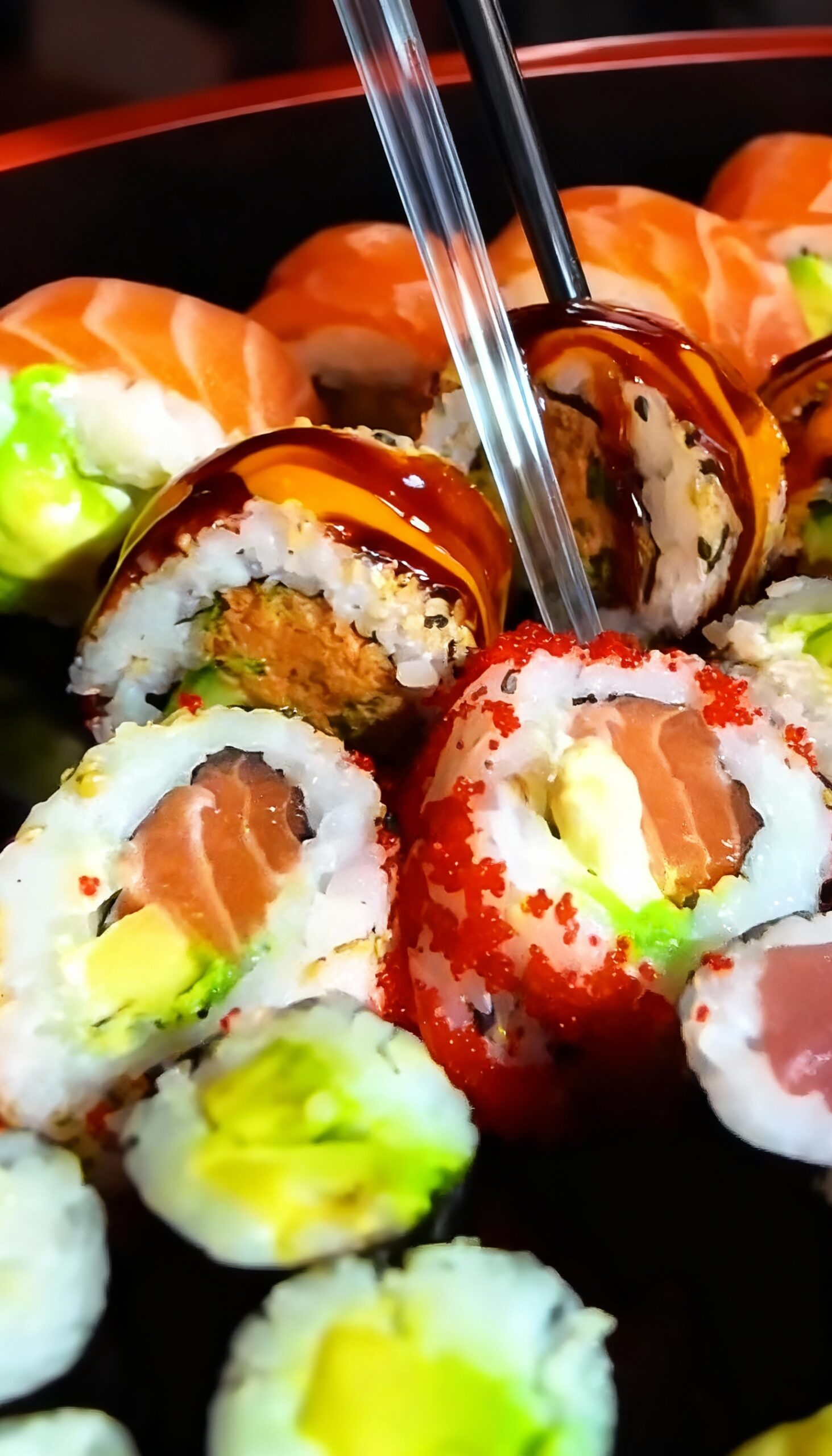 Premium Sushi Dinner Box 60 Stück – Bild 4