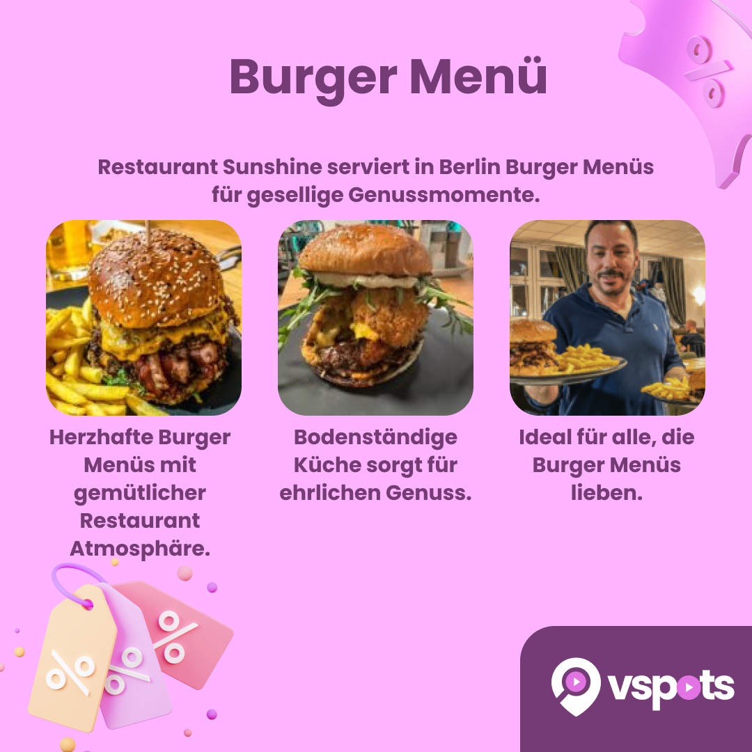 Burger Menü für 2 Personen – Bild 5