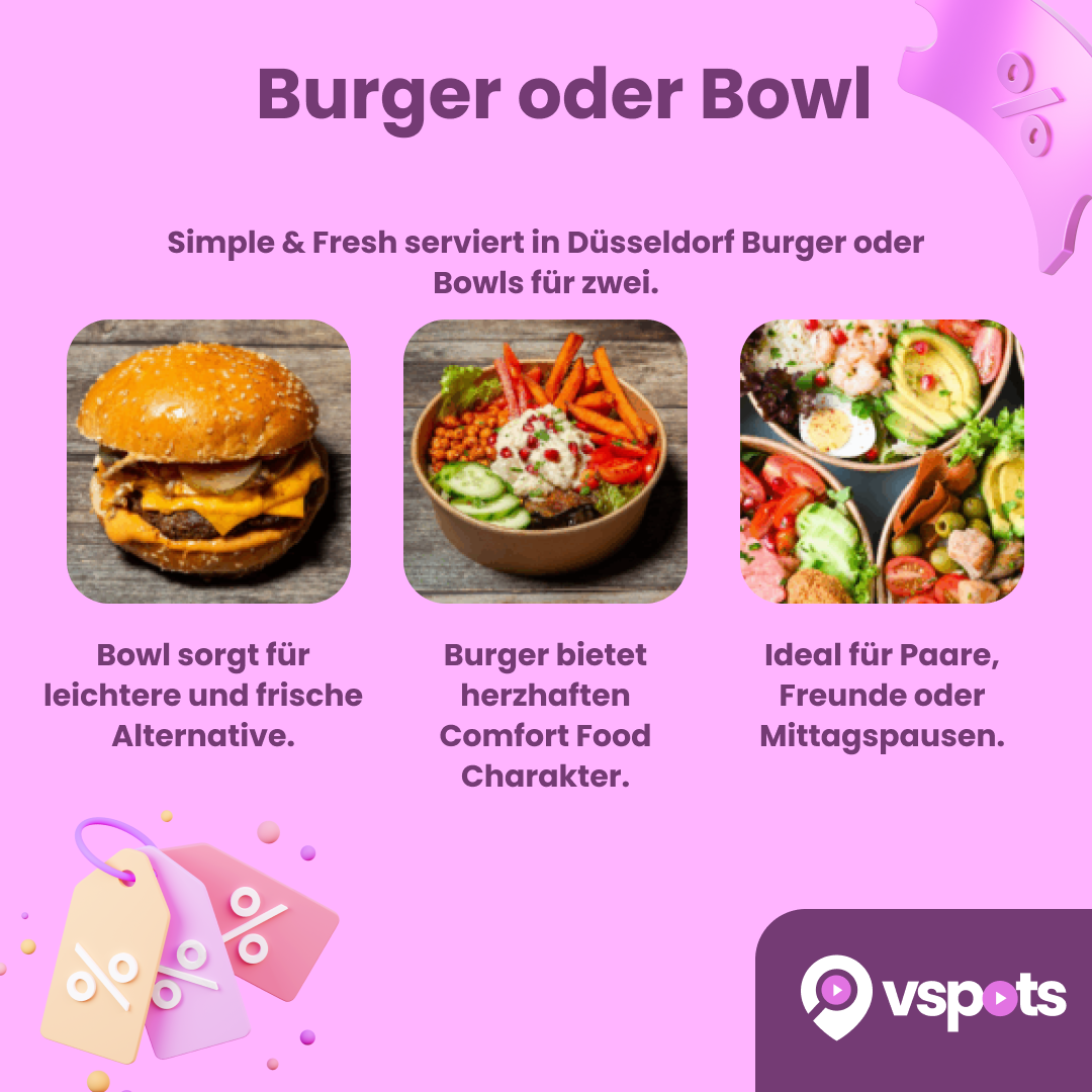 Burger oder Bowl für 2 Personen – Bild 5