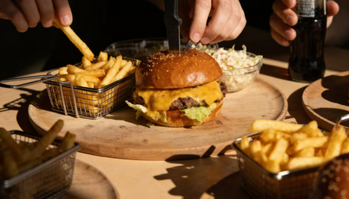 2 Burger Menüs