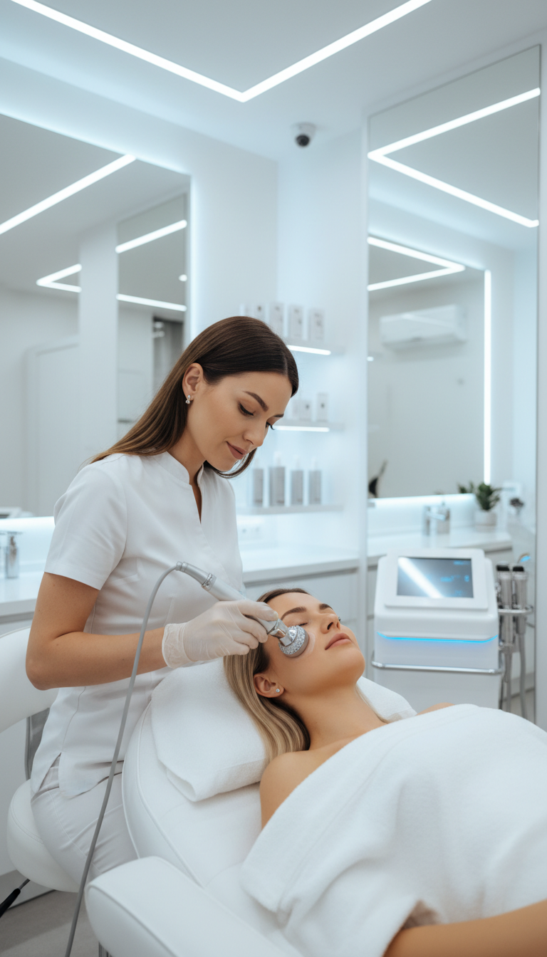 Gesichtsbehandlung oder Diamant Microdermabrasion – Bild 4