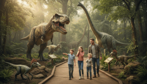 Tageskarte Dino World