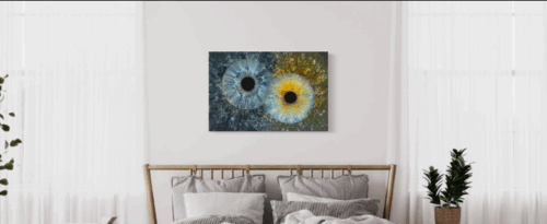 Iris‑Fotografie DUO für 2 Personen