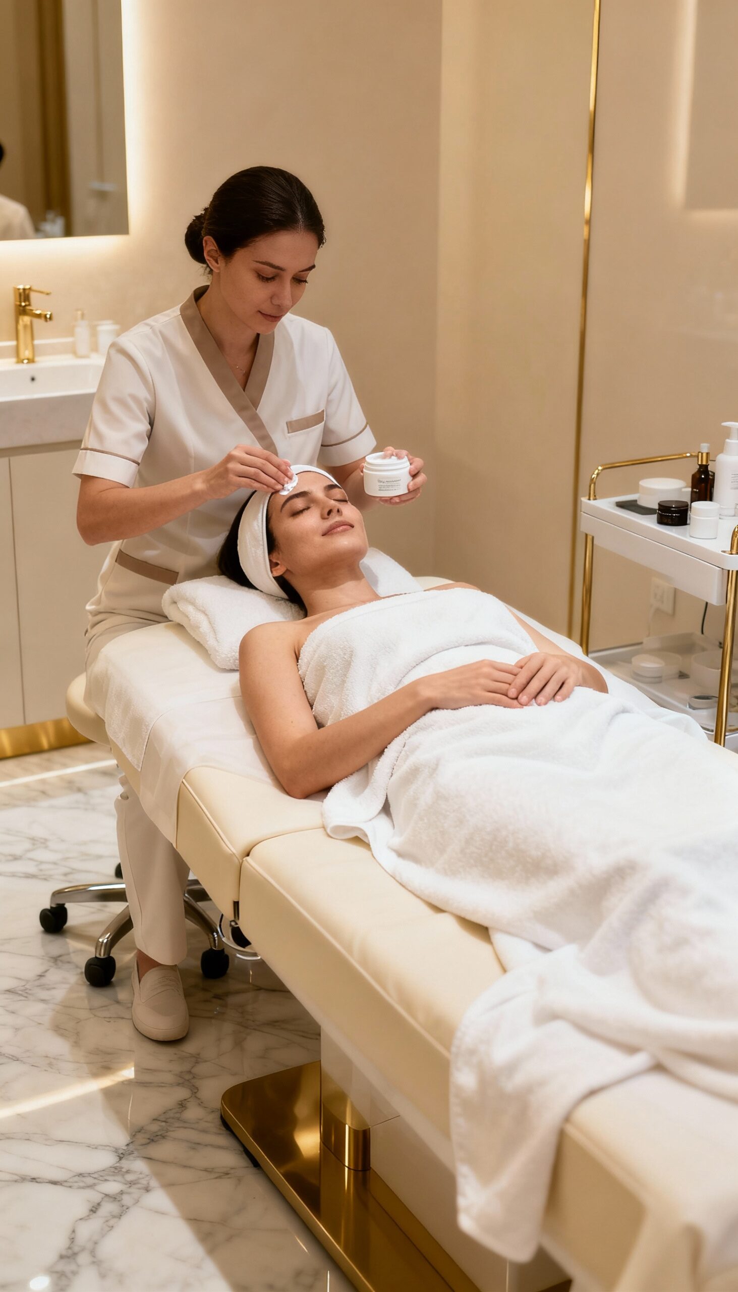 Klassische Gesichtsbehandlung – Bild 3