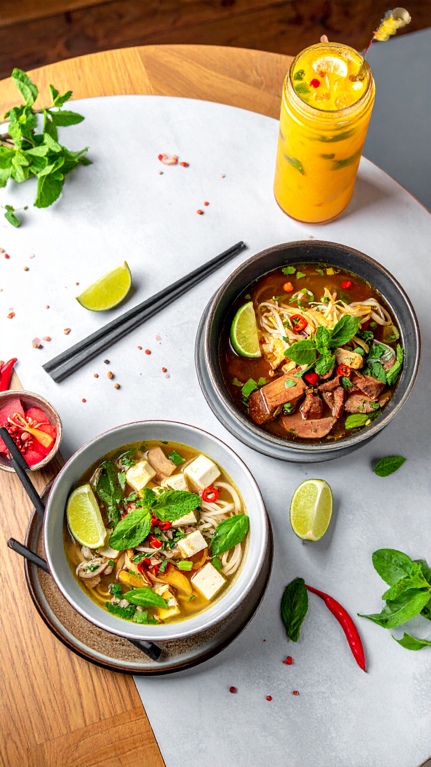 Pho Suppen & hausgemachte Drinks für 2 Personen – Bild 3